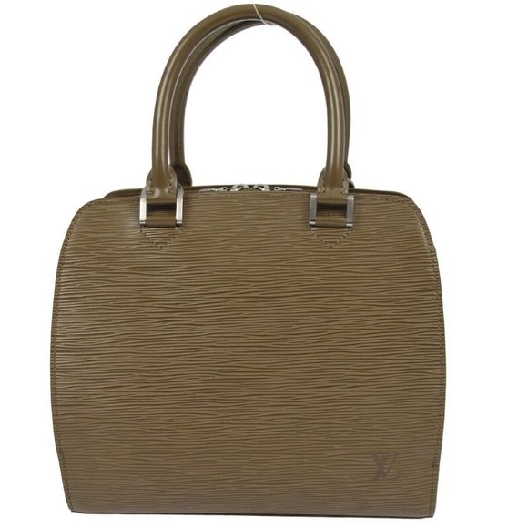 Louis Vuitton Pont Neuf Handbag Brown Epi - Picture 1 of 11